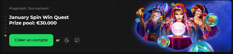 January Spin win quest bij Betify Casino