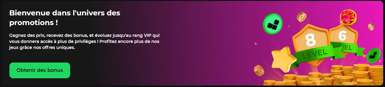 Welkomstbonus van Betify Casino